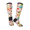 thumbnail image 4 of Easygdp Color Donut Fashionable Adult Sockings&Sports Sockings&Breathable Sockings, Non-Pilling,Contrasting Color Design, 4 of 9