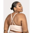 thumbnail image 4 of Curvy Couture Women's Smooth Seamless Comfort Wire Free Longline Bra, 4 of 4