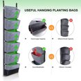 thumbnail image 2 of Bolsas de cultivo colgantes Bolsas de plantación con 6 bolsillos Jardinería vertical Macetas Maceta Colgante Jardín de pared Maceta de pared transpirable 42 x 12 pulgadas esquí esquí Gafas de esquí, 2 of 5