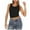 Black, variant on Basic Tank Tops For Women Sevevn Womens Double Lined Crop Tank Tops Casual Basic Shirts Sleeveless Workout Tops Cute Summer Clothes Teen Girls