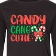 thumbnail image 4 of Inktastic Candy Cane Cutie Long Sleeve Youth T-Shirt, 4 of 5