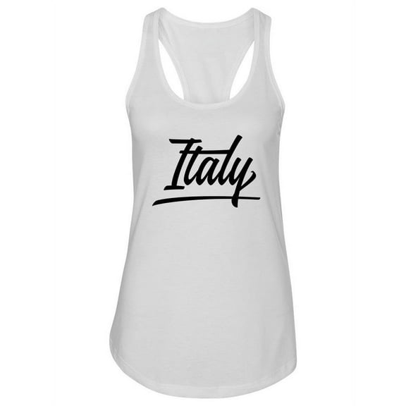 Italy. Tank Women -Image by Shutterstock, Female x-Large