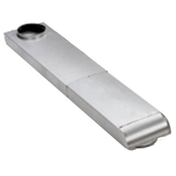 Dundas Jafine 45 L X 4 In. D Silver Aluminum Dryer Vent Duct