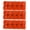 Orange, variant on BIMZUC 30 Pcs Rounded Blank Dice Set 16mm / 0.63 Inches DIY Plastic Cubes for Math Teaching Custom Board Game Party Entertainment Family Fun Educational Activity Orange