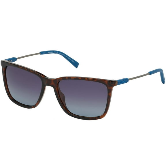 Timberland TB9209 5752D Men's Dark Havana Square Frame Sunglasses