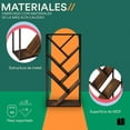 thumbnail image 3 of Mubson Librero con 7 Repisas en Diagonal para Sala o Recamara Arat, 3 of 5