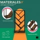 thumbnail image 3 of Mubson Librero con 7 Repisas en Diagonal para Sala o Recamara Arat, 3 of 5