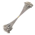 thumbnail image 2 of Justharion 20pcs Anti -bite Fishing Line Wire with Swivel Core Fishing Connecting Wire silver 20cm 1Set, 2 of 6
