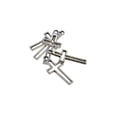 thumbnail image 4 of 100 Pedazos de Colgantes BLESIY de Aleación de Zinc Pta antigua 23x11mm, 4 of 8