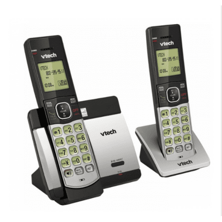 REFURBISHED Vtech CS5119-2 DECT 6.0 Expandable Cordless Phone System With 2 (Best Looking Cordless Phone)