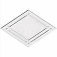 thumbnail image 3 of Ekena Millwork CMP36X24DD-01000 1 in. ID x 12.75 in. Rectangle Diamond Architectural Grade PVC Contemporary Ceiling Medallion, 3 of 4