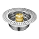 thumbnail image 2 of Cesta Filtrante De Acero Inoxidable Para Fregadero, Colador Para Fregadero De Cocina, Protector De Desagüe, Recogedor De Residuos De Alimentos, Evita Atascos, Fácil Instalación, Desagüe Rápido, 2 of 8