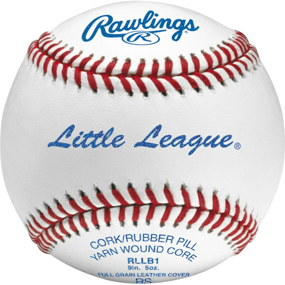 (12 Pack) Rawlings 14U Official Little League RLLB1 Baseballs Walmart