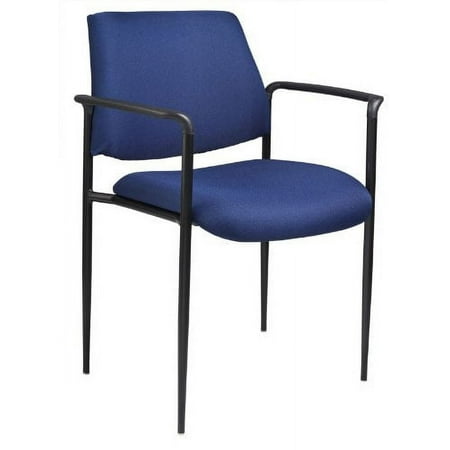 UPC: 0751118950335 | Norstar B9503-BE Square Back Diamond Stacking Chair with Arms  Blue