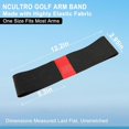 thumbnail image 5 of Golf Swing Band, Golf Arm Band  Aid - Adjustable Golf Connection Band for Swing Plane &  Memory, Golf Swing  Aid for Driving Range and Final Putt Practice, 5 of 6