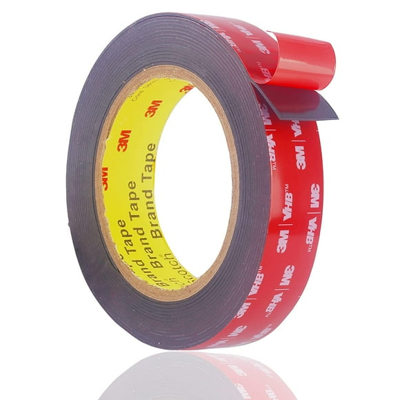 3M Double Sided Tape Mounting Tape Heavy Duty,3M Foam Tape, 16.4FT Length, 0.98 Inch Width for Car, Home Decor, Office Decor