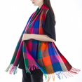thumbnail image 5 of Holiday Gifts! Titcea Winter Scarf for Women Thicken Tassels Patchwork Print Shawls Wraps Windproof Warm Outdoor Cold Protection Scarves, 5 of 6