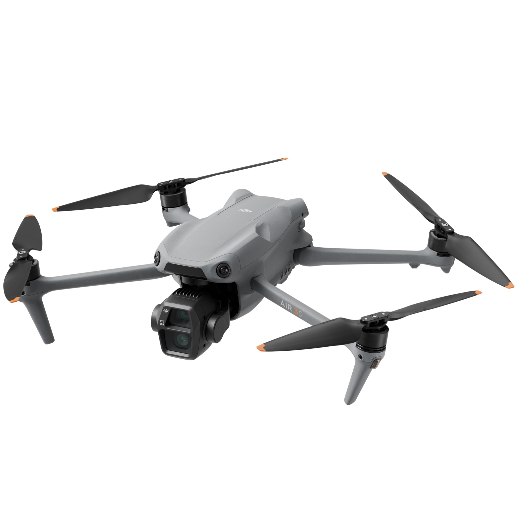 DJI Air 3S Fly More Combo (RC 2 Screen Remote Control) Drone with 1" CMOS Wide-Angle & Medium Tele Camera, 4K/60fps, Omnidirectional Sensing, Smart RTH & 3 Battery Bundle with Deco Gear Accessories
