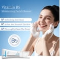 thumbnail image 6 of Vitamin B5 Facial Cleanser with Built-in Silicone Brush - 2-in-1 Gentle Cleansing and Exfoliating Face Wash for All Skin Types - Amino Acid and Pro-Xylane Formula for Deep Pore Cleansing, 6 of 9