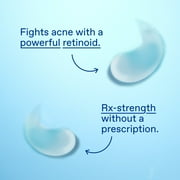 Differin Prescription-Strength Retinoid Acne Treatment Gel for Face with 0.1% Adapalene, Clears & Prevents Acne, Fragrance-Free, 15g Tube