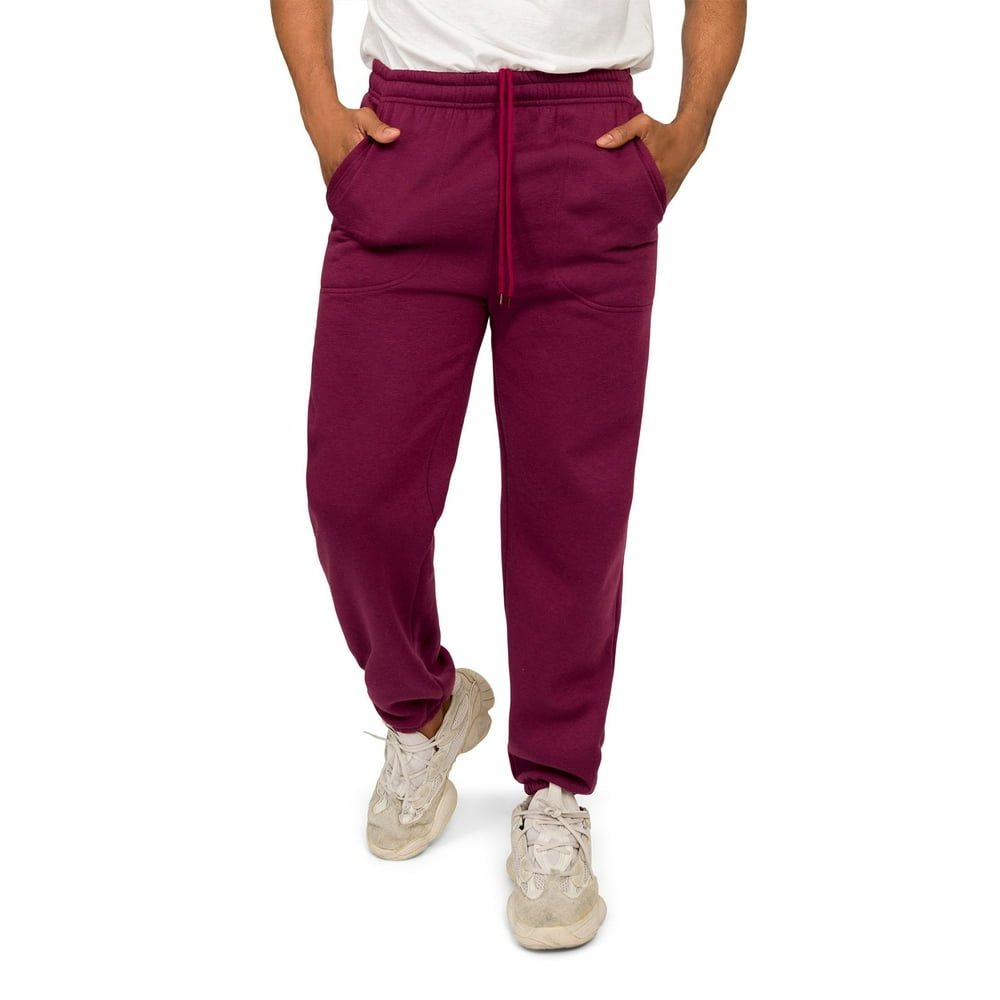G-Style USA - Men's Lightweight Fleece Elastic Bottom Sweatpants, Up to 5X - Walmart.com
