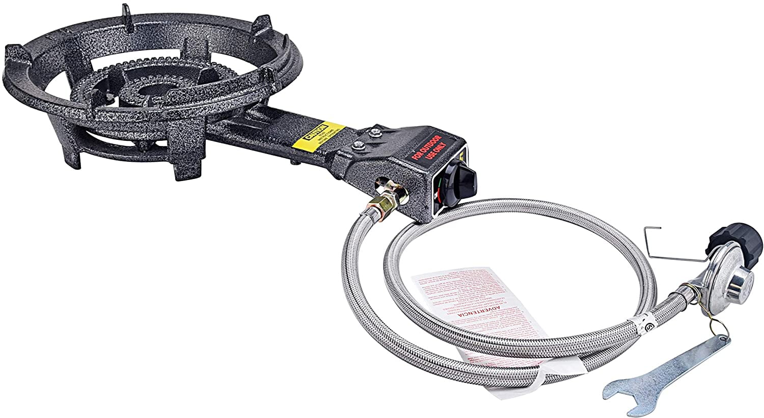 ARC USA 339S Propane Burner Stove Camping Single Burenr with Hose