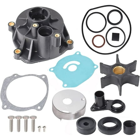 Genrics Water Pump Impeller Repair Kit Rebuild Package Replacement for Johnson Evinrude OMC Outboard 85-300HP 5001594