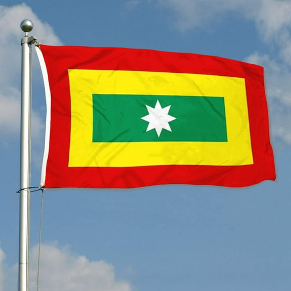 mokarier Cartagena de Indias Flag Colombia Flag Banner Outdoor Indoor Decoration Flag 3x5Feet Double Stitched Polyester with Brass Grommets