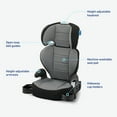 thumbnail image 6 of Graco TurboBooster 2.0 Highback Booster Seat, Declan, 6 of 6