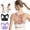 Beige, variant on Adult Hunchback Corrector Invisible Back Straightening Stretching Straight Back Open Shoulder Lumbar Correction Belt Men Women
