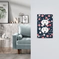 thumbnail image 5 of Balery Cherry Blossoms for Duplex Wall Plates Kit, Electrical Outlet Covers, Standard Size 1-Gang 5.0" x3.0", Electric Receptacle Plug Covers-Style S, 5 of 6