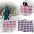 thumbnail image 1 of Extra Large Woven Storage Bag for Moving Packing and Home Organization Durable Thickened Fabric Luggage, 1 of 5