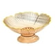thumbnail image 3 of Frutero decorativo con agujeros de drenaje bandeja de aperitivos para encimera de mesa oro Strade Fareast Limited, 3 of 7