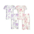 thumbnail image 2 of JEFFRICO Womens 2 Pack Capri Set Sleepwear Soft Pajamas Sleep Nightshirts, 2 of 6