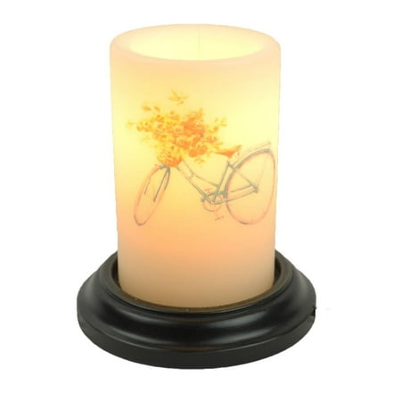 

Candle Sleeve - Colored Bicycle