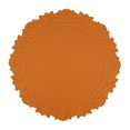 thumbnail image 1 of PU Leather Placemat Nordic Table Mat Round Flower Home Kitchen Dining Tablecloth Christmas Decoration Large Size, 1 of 5