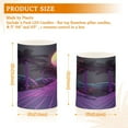 thumbnail image 6 of Yayeee Flameless Candles with Remote Flickering Battery Operated Multi Color Changing, Black Neon Road, 6 of 7