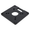 thumbnail image 3 of Fugacal Router Table Insert Plate Aluminium Alloy CNC Trimmer Woodworking Engraving Accessory Woodworking Plate, 3 of 8