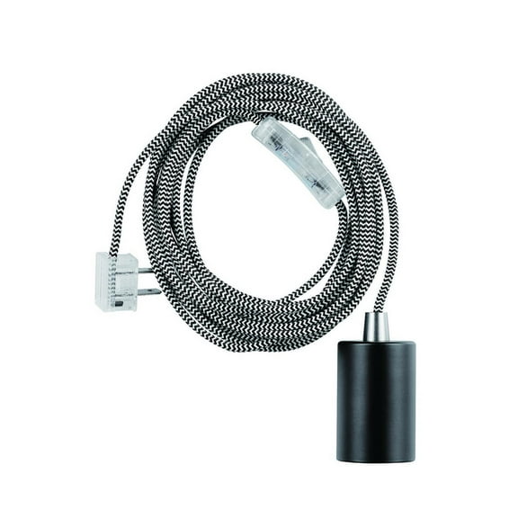 Globe Electric Matte Black 1 lights Pendant Light