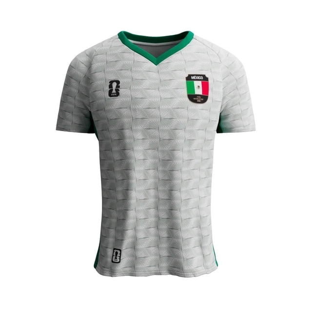 Playera FIFA México para Niña, Manga corta color Blanco Talla 4