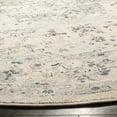 thumbnail image 3 of SAFAVIEH Charleston Zharko Floral Area Rug, Ivory/Light Blue, 6'7" x 6'7" Round, 3 of 8