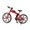 Rouge, variante sur Mini Vélo de Course en Alliage Jouet Mini Vélo de Montagne pour Décoration de Véhicule et de Maison