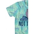 thumbnail image 6 of Mens Lilo and Stitch Tee - Mens Classic Lilo and Stitch Tie Dye T-Shirt Green Tie Dye, Large, 6 of 7