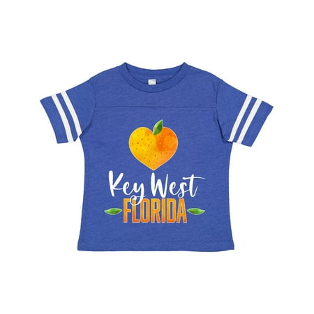 

Inktastic Key West Florida Orange in Heart Gift Toddler Boy or Toddler Girl T-Shirt