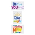 thumbnail image 2 of Fun Express Positive Sayings Wall Clings - 3 Pc., 2 of 2