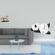 thumbnail image 2 of Figura de caballo,Escultura de caballo en miniatura coleccionable,Estatua de animal de adorno de caballo de resina para decoración del hogar,Reloj de pared,Reloj de pared Panda Decoración del, 2 of 8