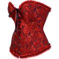 thumbnail image 2 of Femmes Corsets Bustiers Désossés Top Brodé Grande Taille, 2 of 6