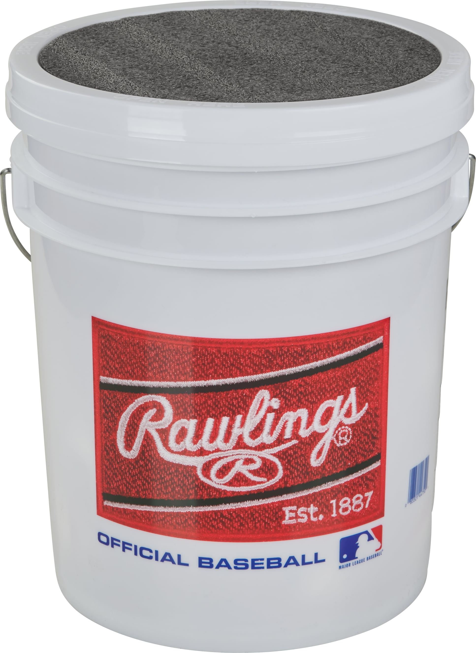 Rawlings | Bucket of 24 Practice/Game Baseballs | ROLB1X | Youth/14U Official League