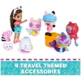 thumbnail image 5 of Gabby's Dollhouse, Travel Themed Figure Set with a Gabby Doll, 5 Cat Toy Figures, Surprise Toys & Dollhouse Accessories, Kids Toys for Girls & Boys 3+, 5 of 5