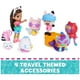 thumbnail image 5 of Gabby's Dollhouse, Travel Themed Figure Set with a Gabby Doll, 5 Cat Toy Figures, Surprise Toys & Dollhouse Accessories, Kids Toys for Girls & Boys 3+, 5 of 5